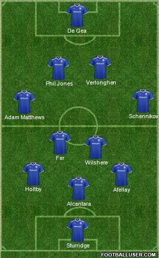 Cardiff City Formation 2012