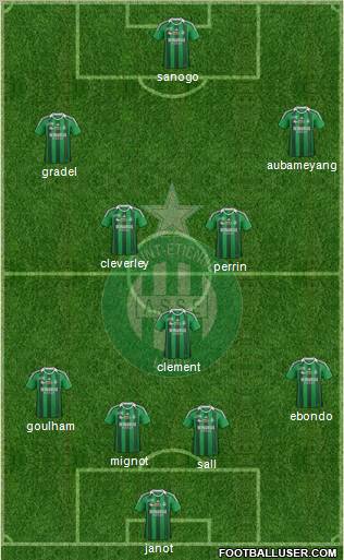 A.S. Saint-Etienne Formation 2012
