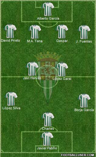 Córdoba C.F., S.A.D. Formation 2012
