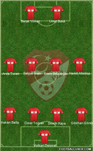 Turkey Formation 2012