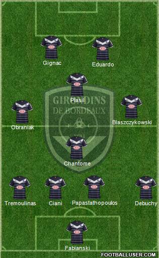 FC Girondins de Bordeaux Formation 2012