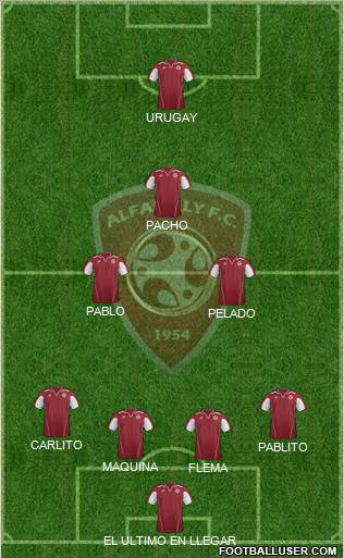 Al-Faysali (KSA) Formation 2012