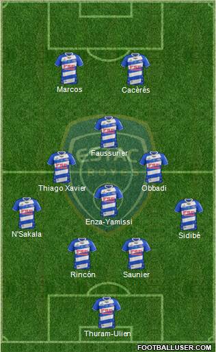 Esperance Sportive Troyes Aube Champagne Formation 2012