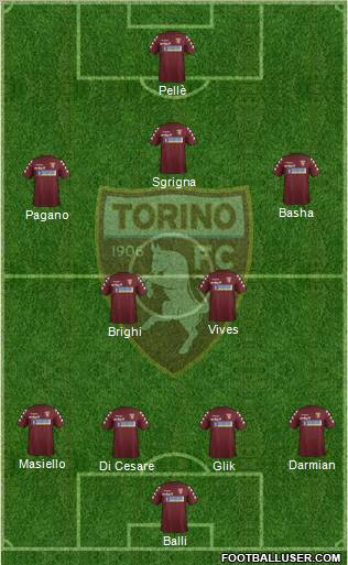 Torino Formation 2012