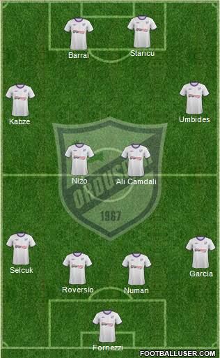 Orduspor Formation 2012