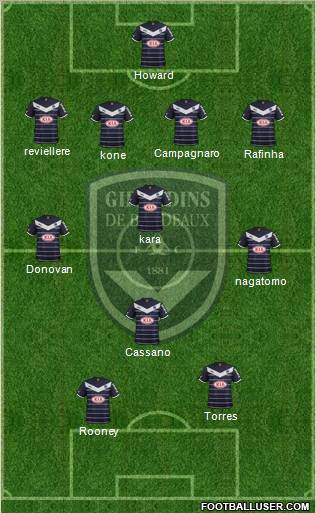 FC Girondins de Bordeaux Formation 2012