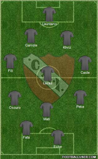Independiente Formation 2012