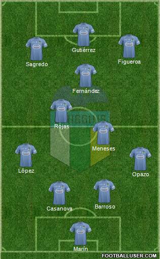 CD O'Higgins de Rancagua S.A.D.P. Formation 2012