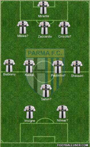 Parma Formation 2012