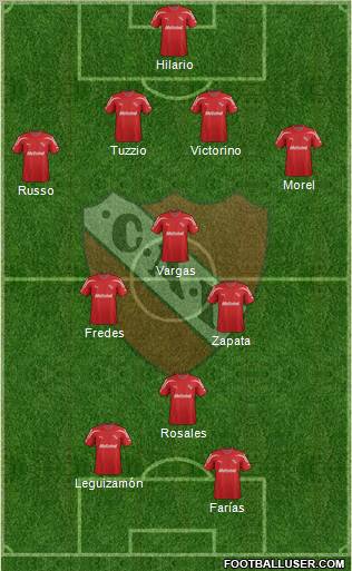 Independiente Formation 2012