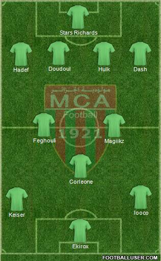 Mouloudia Club d'Alger Formation 2012