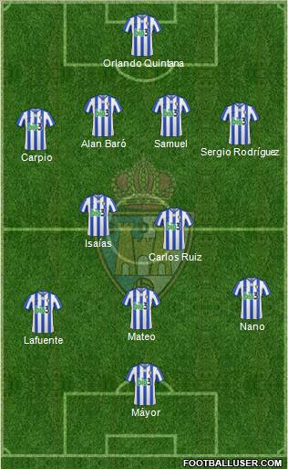 S.D. Ponferradina Formation 2012
