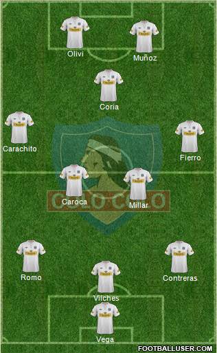 CSD Colo Colo Formation 2012