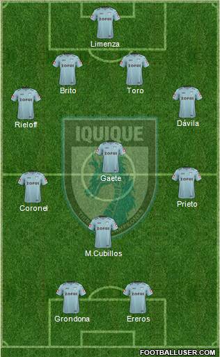 CD Municipal Iquique S.A.D.P. Formation 2012