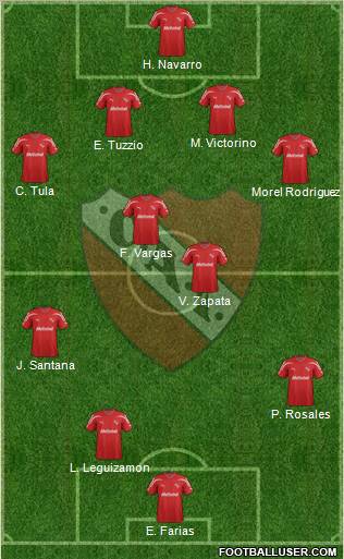 Independiente Formation 2012