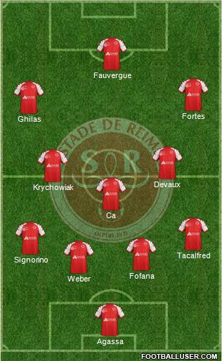 Stade de Reims Formation 2012