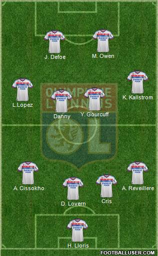 Olympique Lyonnais Formation 2012