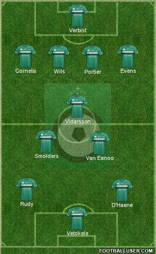 KSV Cercle Brugge Formation 2012