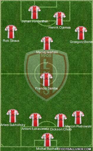 Lodzki Klub Sportowy Formation 2012