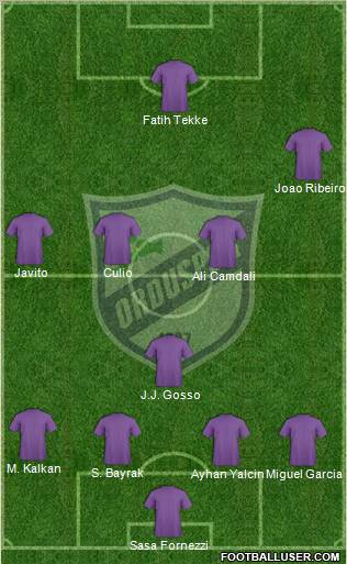 Orduspor Formation 2012