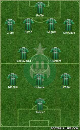 A.S. Saint-Etienne Formation 2012