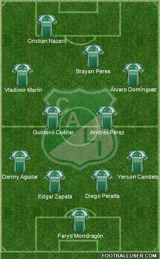 AC Deportivo Cali Formation 2012