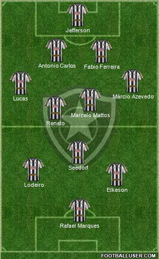 Botafogo FR Formation 2012