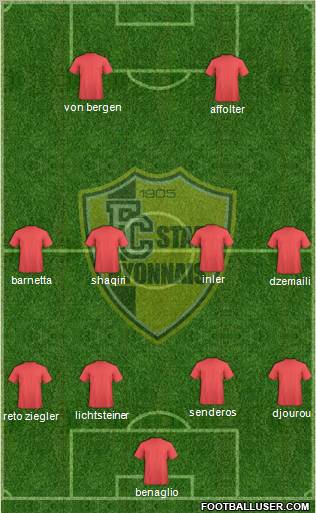 FC Stade Nyonnais Formation 2012
