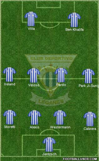 C.D. Leganés S.A.D. Formation 2012