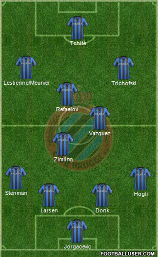 Club Brugge KV Formation 2012