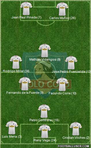CSD Colo Colo Formation 2012