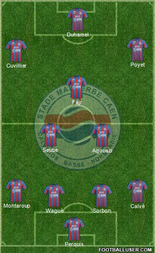 Stade Malherbe Caen Basse-Normandie Formation 2012