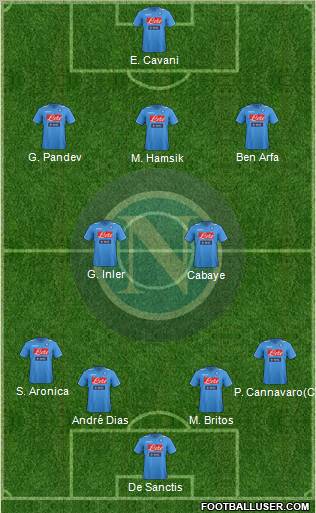Napoli Formation 2012