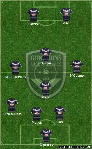 FC Girondins de Bordeaux Formation 2012