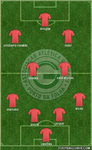 AA Guarany Formation 2012