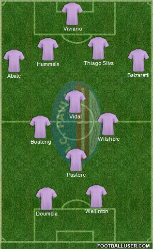 Pavia Formation 2012