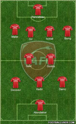Valenciennes Football Club Formation 2012