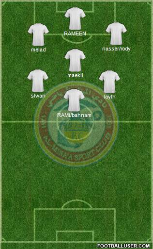 Al-Mina'a Sports Club Formation 2012