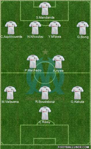 Olympique de Marseille Formation 2012