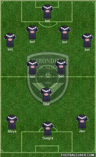 FC Girondins de Bordeaux Formation 2012