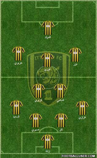 Al-Ittihad (KSA) Formation 2012