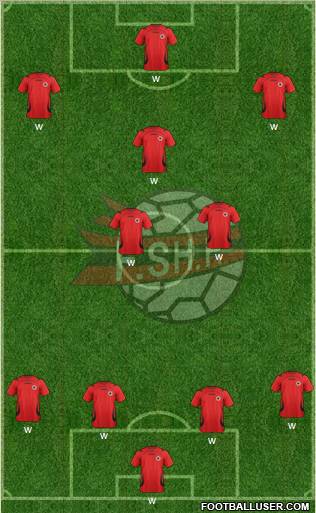 Albania Formation 2012