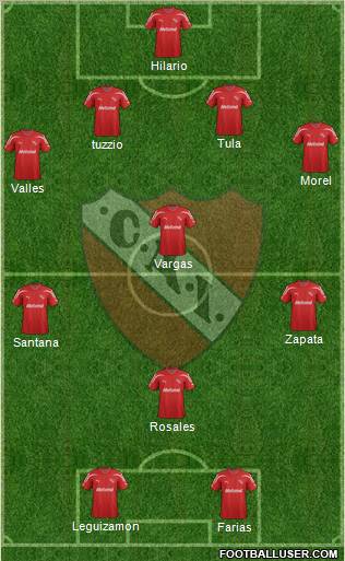 Independiente Formation 2012