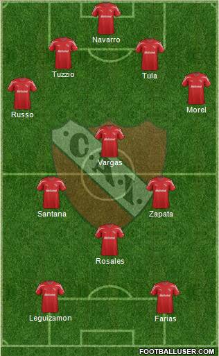 Independiente Formation 2012