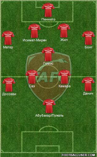 Valenciennes Football Club Formation 2012