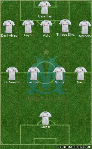 Olympique de Marseille Formation 2012