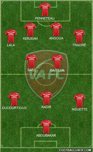 Valenciennes Football Club Formation 2012