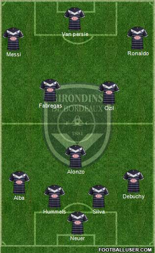 FC Girondins de Bordeaux Formation 2012