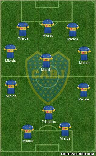 Boca Juniors Formation 2012