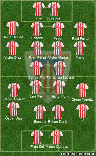 C.D. Lugo Formation 2012